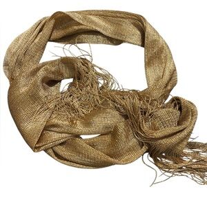 Elegant Gold Women's Scarf